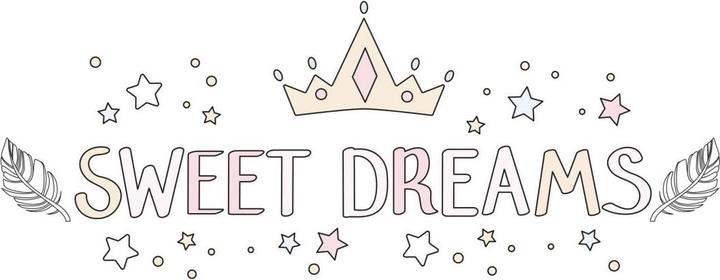 Immagine prodotto Trenddeko Kvilis - Letteratura Sweet Dreams (100 x 39 cm)