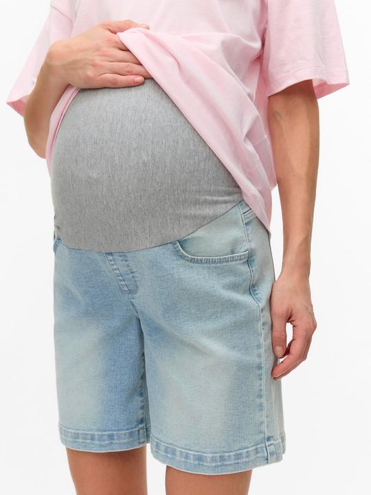 Produktbild Mamalicious Slim Fit Mid Rise Shorts Jeans-Shorts (XXL)