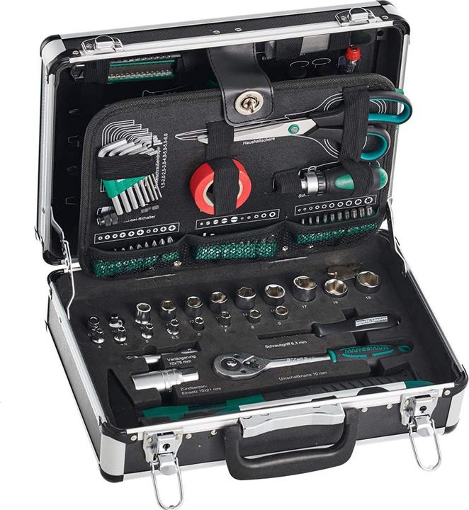 Actual product image Mannesmann Toolbox (90 pieces)