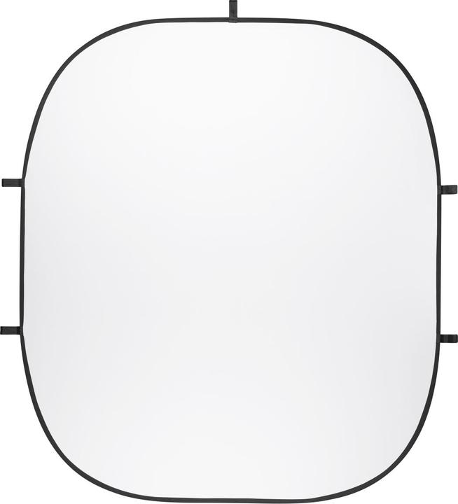 Produktbild Walimex Falthintergrund 200x230cm schwarz/weiss (230 cm, 200 cm)