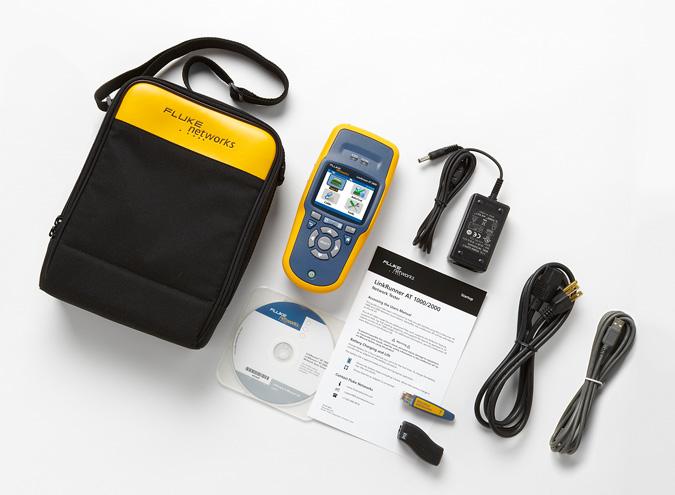 Productafbeelding Netscout LinkRunner AT 2000 Netwerk Autotester (glasvezel + z/w)
