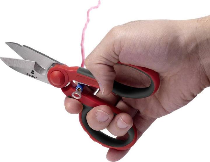 Actual product image Toolcraft TO-9626415 Cable cutter set 139 mm, 170 mm (2 pcs.)