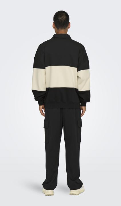 Produktbild Only & Sons Onsbyron Vtg Ls Zip Polo (XXL)