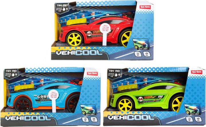 Immagine prodotto Toi-Toys Vehicool auto da rally con luci e suoni
