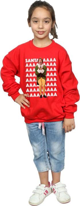 Immagine prodotto Elf Buddy Santa Scream Felpa Ragazze (152, 158)