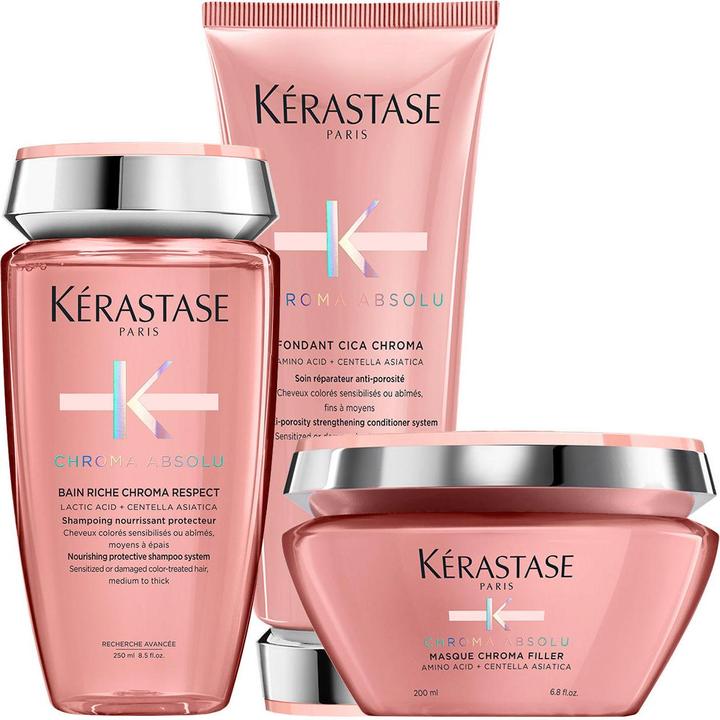 Produktbild Kérastase Chroma Absolu Riche Pflegeset (Haarpflege set)
