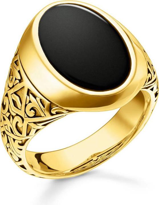Image du produit Thomas Sabo Bague noir-or (56, Argent 925)