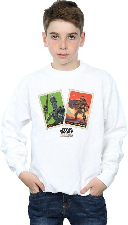 Produktbild Star Wars The Mandalorian Trading Cards Sweatshirt Jungen (116)
