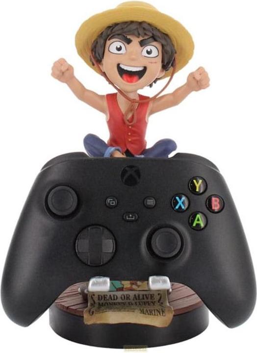 Produktbild Exquisite Gaming One Piece Cable Guys Lade-Halter Monkey D. Ruffy Wanted Poster 21 cm
