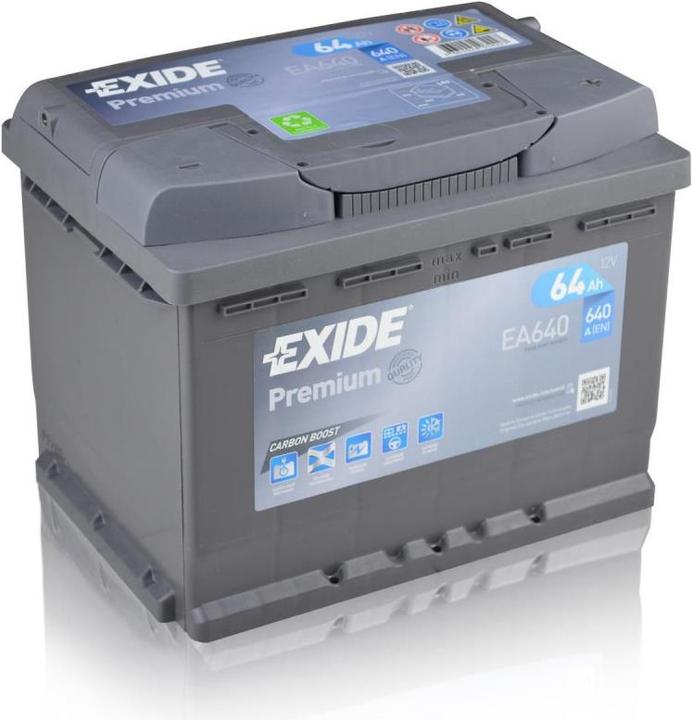 Produktbild Exide Premium Carbon Boost EA640 (12 V, 64 Ah, 640 A)
