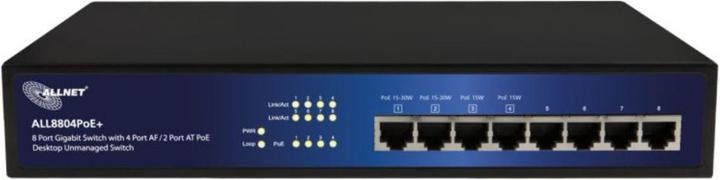 Produktbild Allnet ALL8804POE+ IEEE 802.1p (8 Ports)