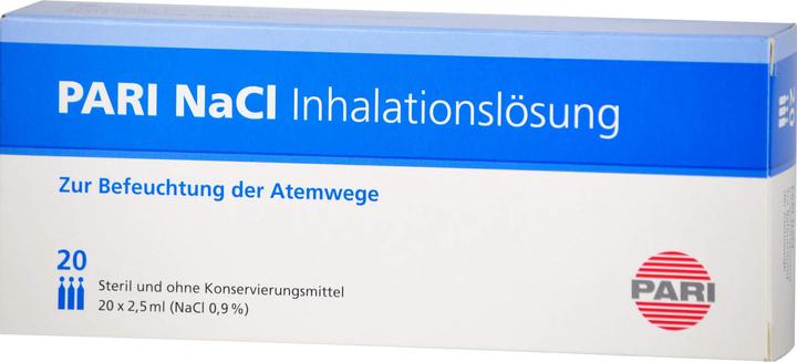 Produktbild PARI NaCl 0.9 % Inhalationslösung
