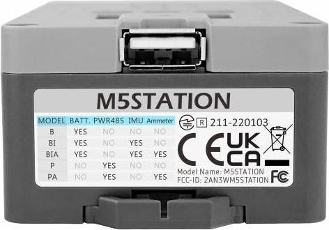 Immagine prodotto M5Stack Kit di sviluppo Stazione ESP32 IoT, versione RS485
