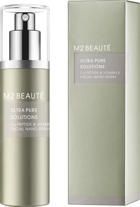 Actual product image M2 Beauté Ultra Pure Solutions Cu-Peptide & Vitamin B Facial Nano Spray (75 ml)