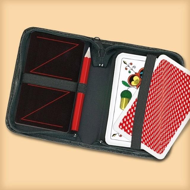 Actual product image Jasskarten in travel case (German, French, Italian)