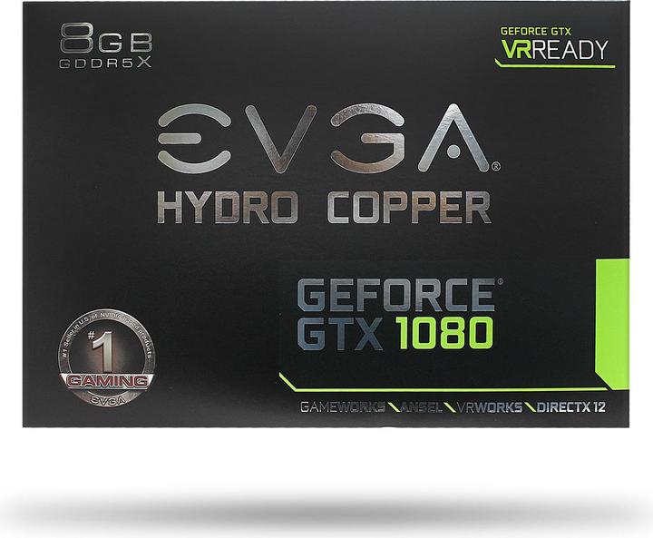 Produktbild EVGA GeForce GTX 1080 FTW Gaming Hydro Copper (8 GB)