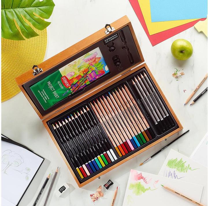 Produktbild Derwent Academy Mal-Geschenkset (Mehrfarbig, 35 x)