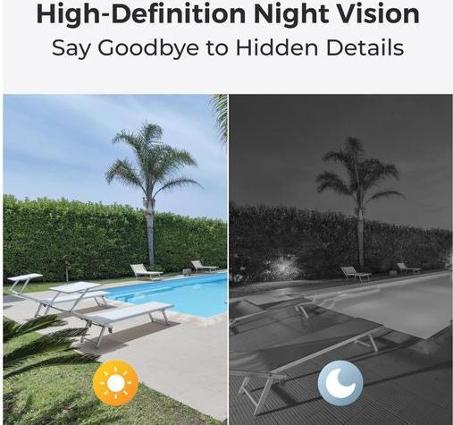Image du produit Reolink Go G340 4K LTE- Caméra + panneau solaire (3840 x 2160 pixels)