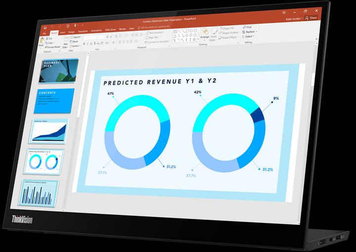Actual product image Lenovo ThinkVision M14d (2240 x 1400 Pixels, 14")