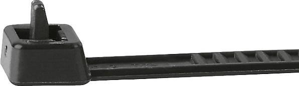 Immagine prodotto kaiserkraft Fascetta, riutilizzabile, conf. da 25 pz., lungh. x largh. 196 x 4,8 mm, nero, a (Fascette in plastica, 196 mm, 25 pz.)