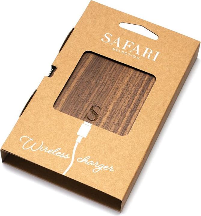 Produktbild Safari Selection Ladestation Wireless Charger dunkelbraun (10 W)