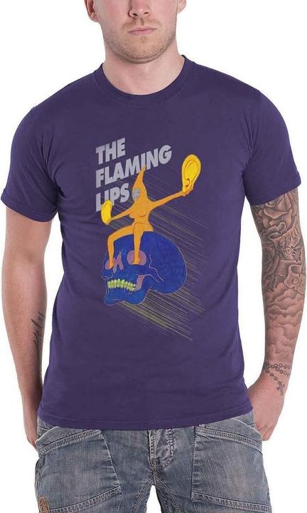 Music Brand Unisex Adult Skull Rider T-Shirt (L)