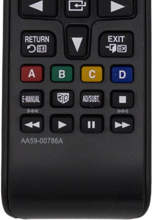 Actual product image Azurano Remote control replacement for SAMSUNG AA59-00786A, AA5900786A for PS51F5500AW, PS51F8590SL (Device-specific remote control, Infrared)