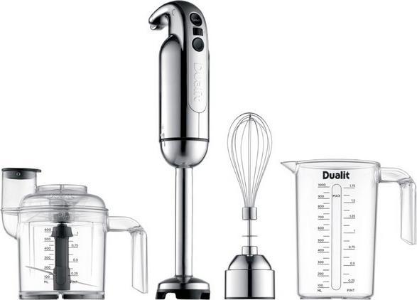 Dualit blender 38 cm chroomkleurig 8-delig