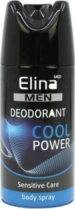 Immagine prodotto Elina Med Men Deodorant Spray 150ml Cool Power Intensive Fresh Deodorant Scent (Getto vaporizzato, 150 ml)
