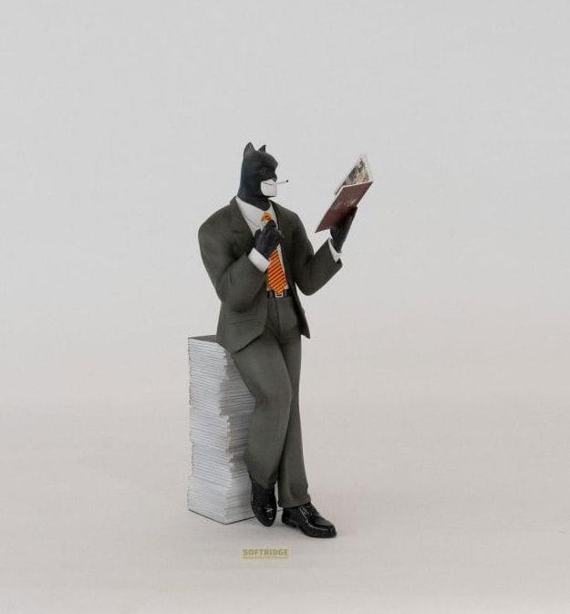 Actual product image Plastoy Black Sad - Black Sad