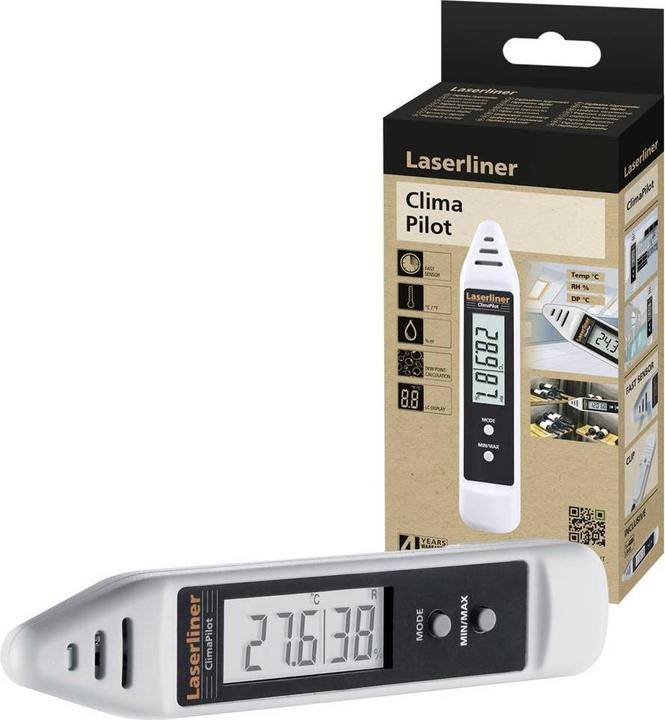 Image du produit Laserliner ClimaPilot Luftfeuchtigkeits- und Temperaturdatenlogger