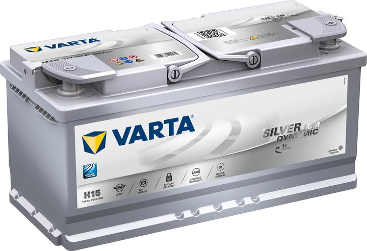 Varta Silver Dynamic AGM (12 V, 105 Ah, 950 A)