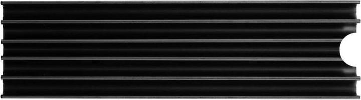 Actual product image Axagon CLR-M2L10 passive M.2 SSD heatsink - 2280, 10mm height, aluminum