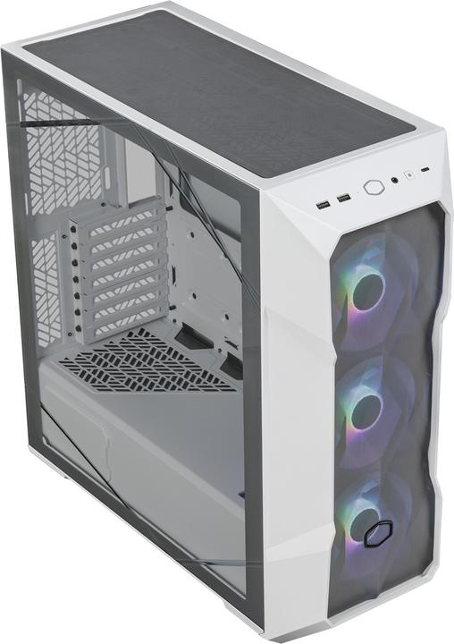 Actual product image Cooler Master Go CoolerMaster MasterBox TD500 ARGB V2 White (mATX, SSI CEB, ATX, Mini-ITX)