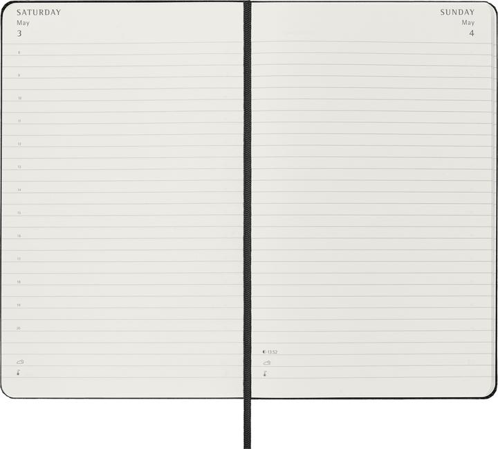 Actual product image Moleskine Business Agenda Daily (A5, English)