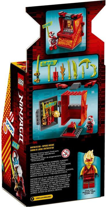 Image du produit LEGO Capsule d'arcade Avatar Kai (71714, LEGO Ninjago)