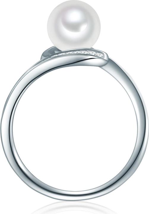 Immagine prodotto Valero Pearls Perla d'acqua dolce d'argento con zirconia cubica - 32332 (54, 925 Argento)