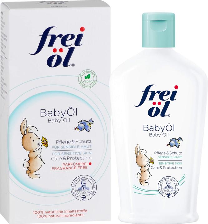 Actual product image Frei Öl free oil baby oil, 140 ml OEL