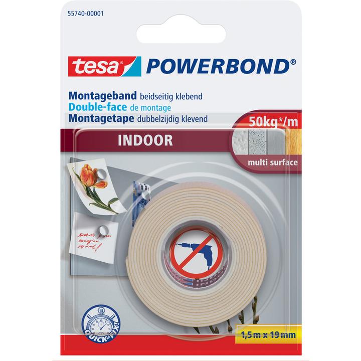 Immagine prodotto tesa Nastro di montaggio Powerbond Indoor (19 mm)