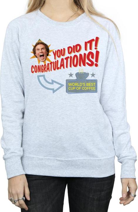 Produktbild Elf World's Best Coffee Sweatshirt (L)