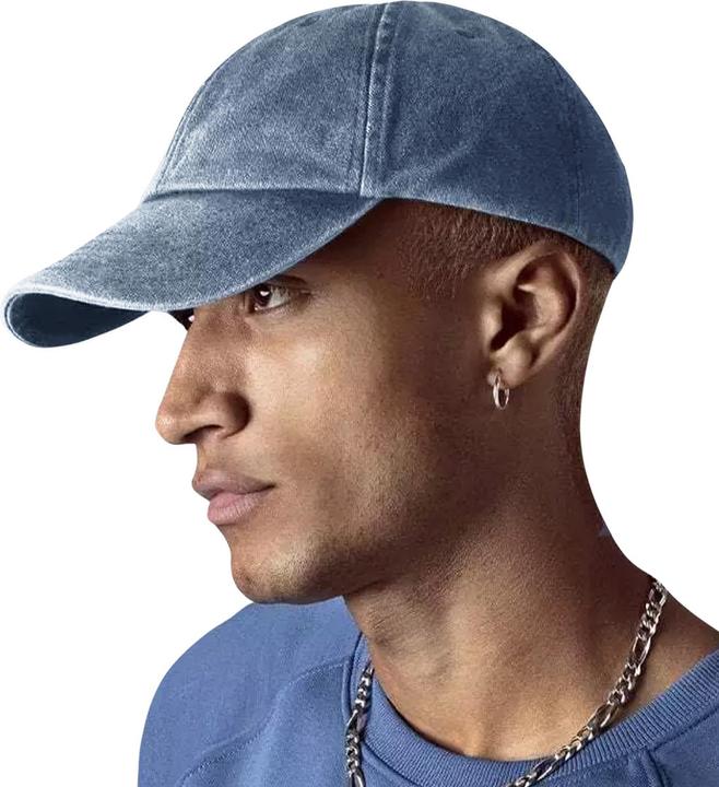 Actual product image Beechfield Vintage denim look cap (pack of 2) (One size)