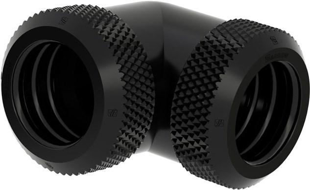 Actual product image Barrow Multi-Link Adapter 90 degree 14mm AD to 14mm AD Hardtube - black