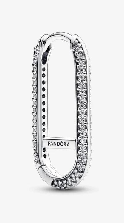 Actual product image Pandora ME Extended Pavé Link Single Earring (Sterling silver)