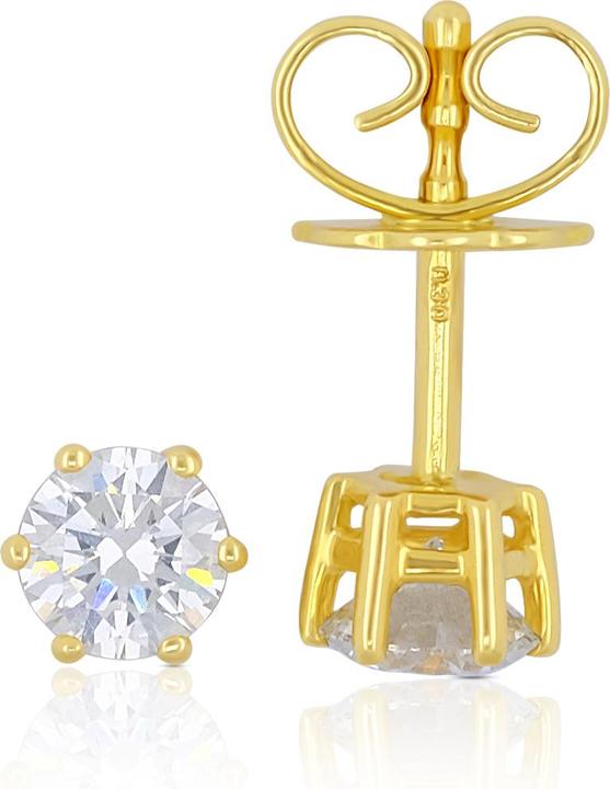 Produktbild Muau Ohrstecker (750/18 K Gelbgold)