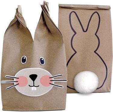 Immagine prodotto Braun + Company Set di artigianato coniglietto di Pasqua, 2 sacchetti