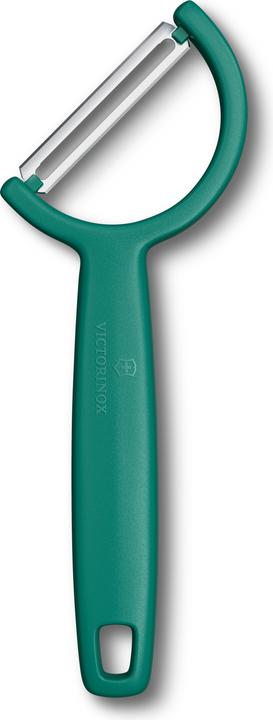 Actual product image Victorinox Rho Peeler, straight, single-edge, green