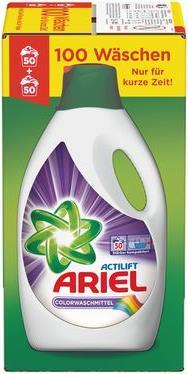 Ariel Couleur liquide Duo (100 Cycles de lavage, Liquide)