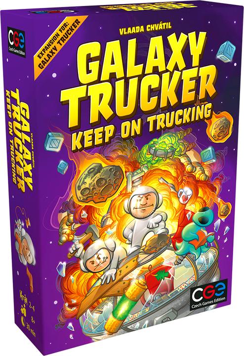Image du produit Czech games edition CZ118 - Galaxy Trucker 2nd Edition : Immer weiter!, jeu de société, pour 2-4 joueurs (extension DE) (Allemand)