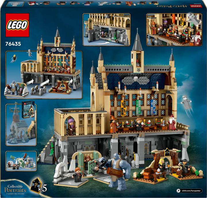 Image du produit LEGO 76435 Château de Poudlard™ : La Grande Salle (76435, LEGO Harry Potter)