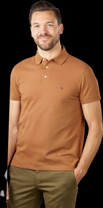 Tommy Hilfiger 1985 Polo Slim Fit Desert Khaki (XL)